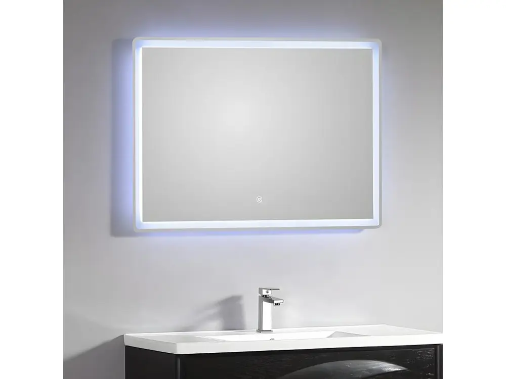 Miroir salle de bain lumineux 115 x 66 cm