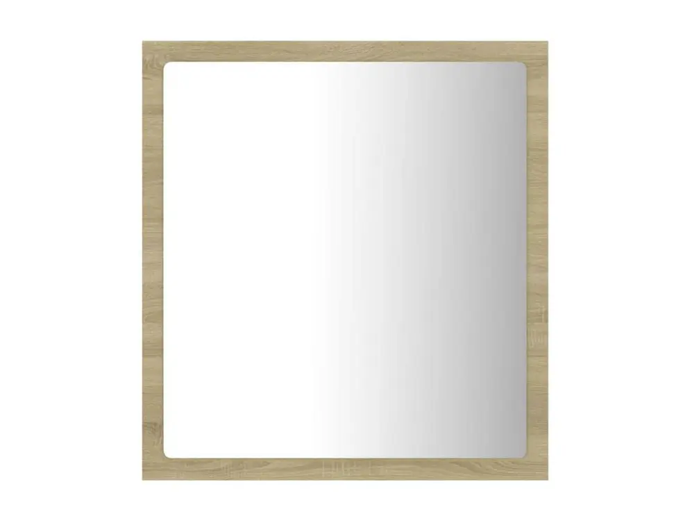 Miroir LED de salle de bain Chêne sonoma 40x8,5x37