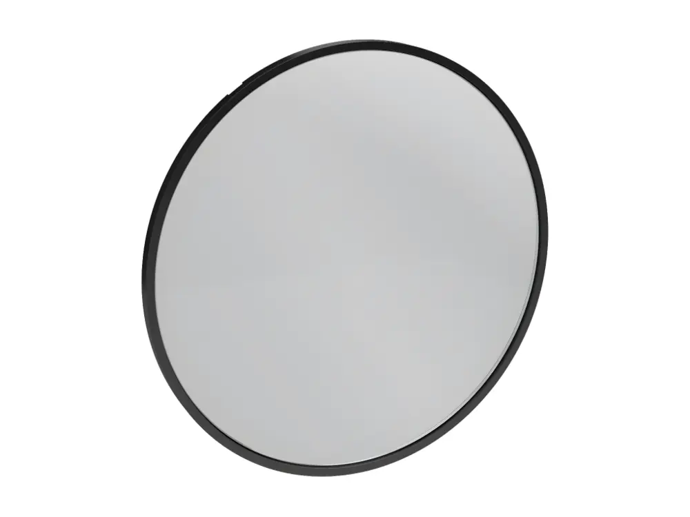 Miroir rond JACOB DELAFON Silhouette 90 cm noir satiné