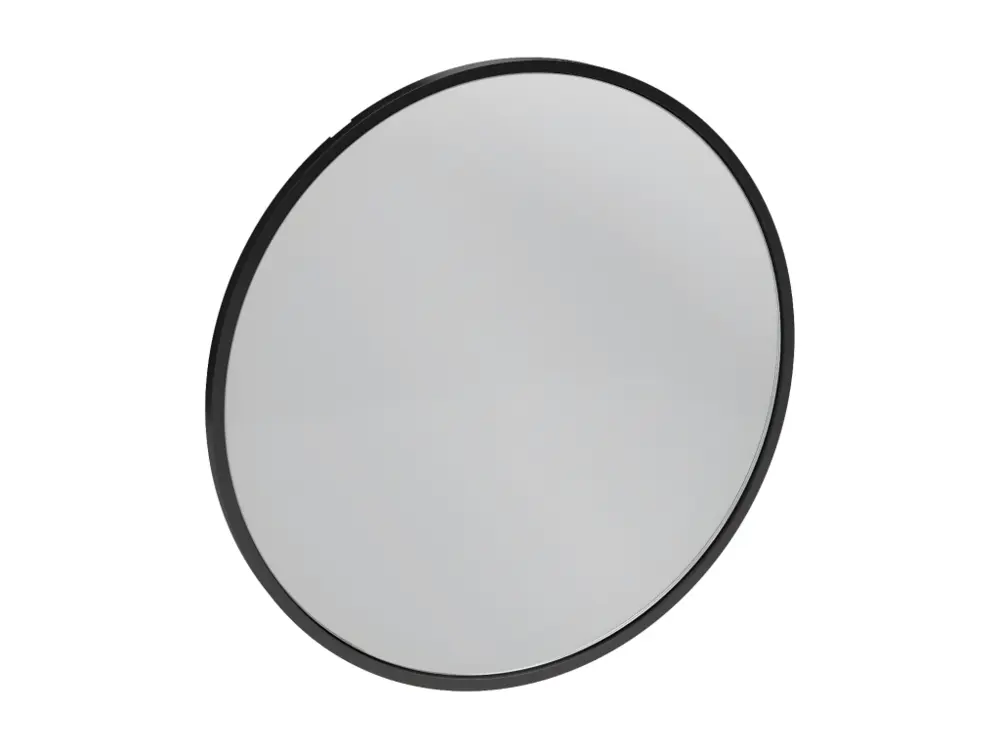 Miroir rond JACOB DELAFON Silhouette 70 cm noir satiné