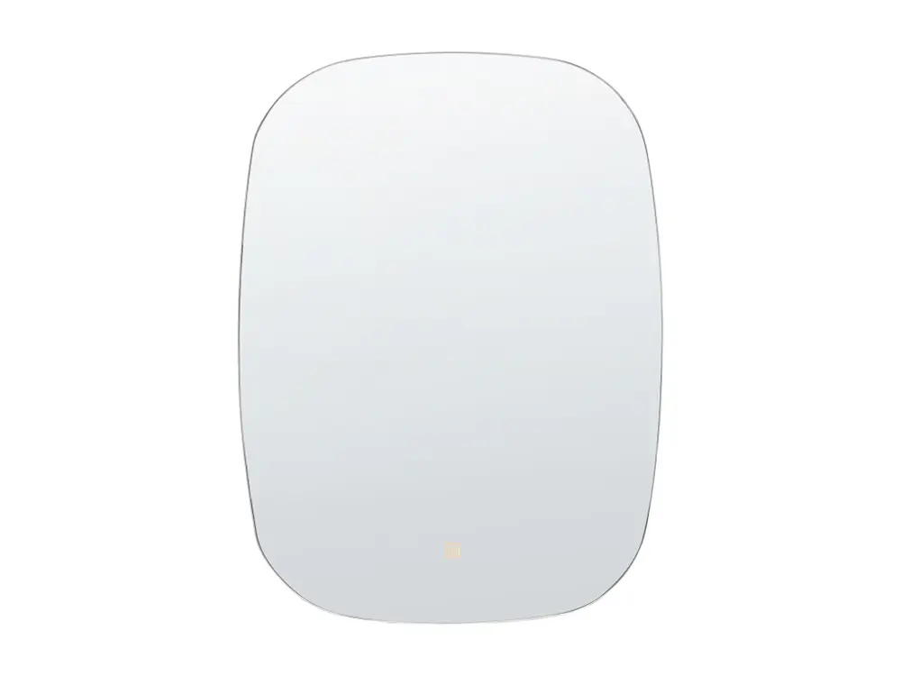 Miroir lumineux à LED argenté ø 78 cm BERGERAC