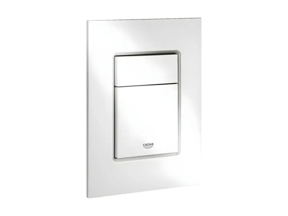 Grohe Plaque commande Skate Cosmopolitan vertical blanc alpin