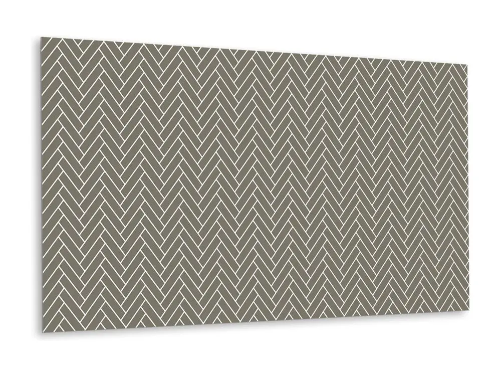 Panneaux muraux en vinyle, Planches en vinyle adhésives - 100x50 cm - Chevrons