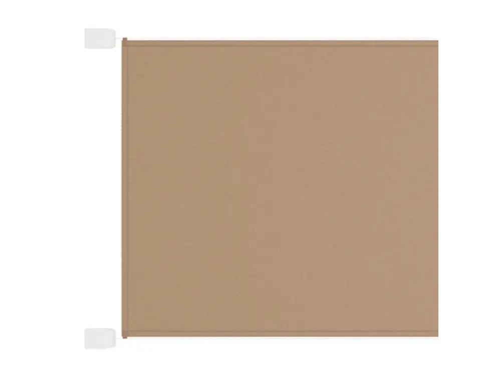 Auvent vertical 140 x 600 cm tissu oxford taupe 02_0007629