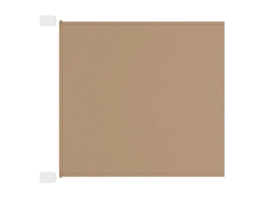 Auvent vertical Taupe 100x270 cm Tissu oxford