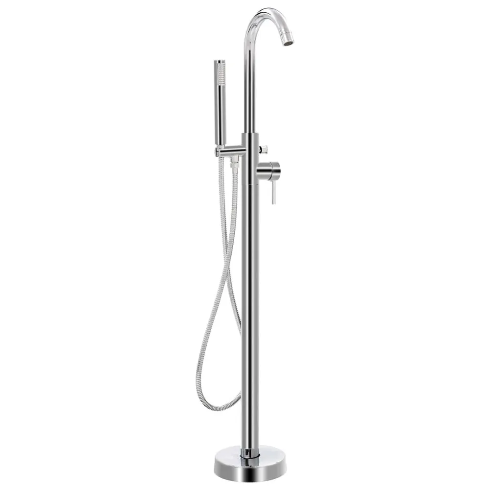 Robinet de baignoire sur pied Acier inoxydable 118,5 cm