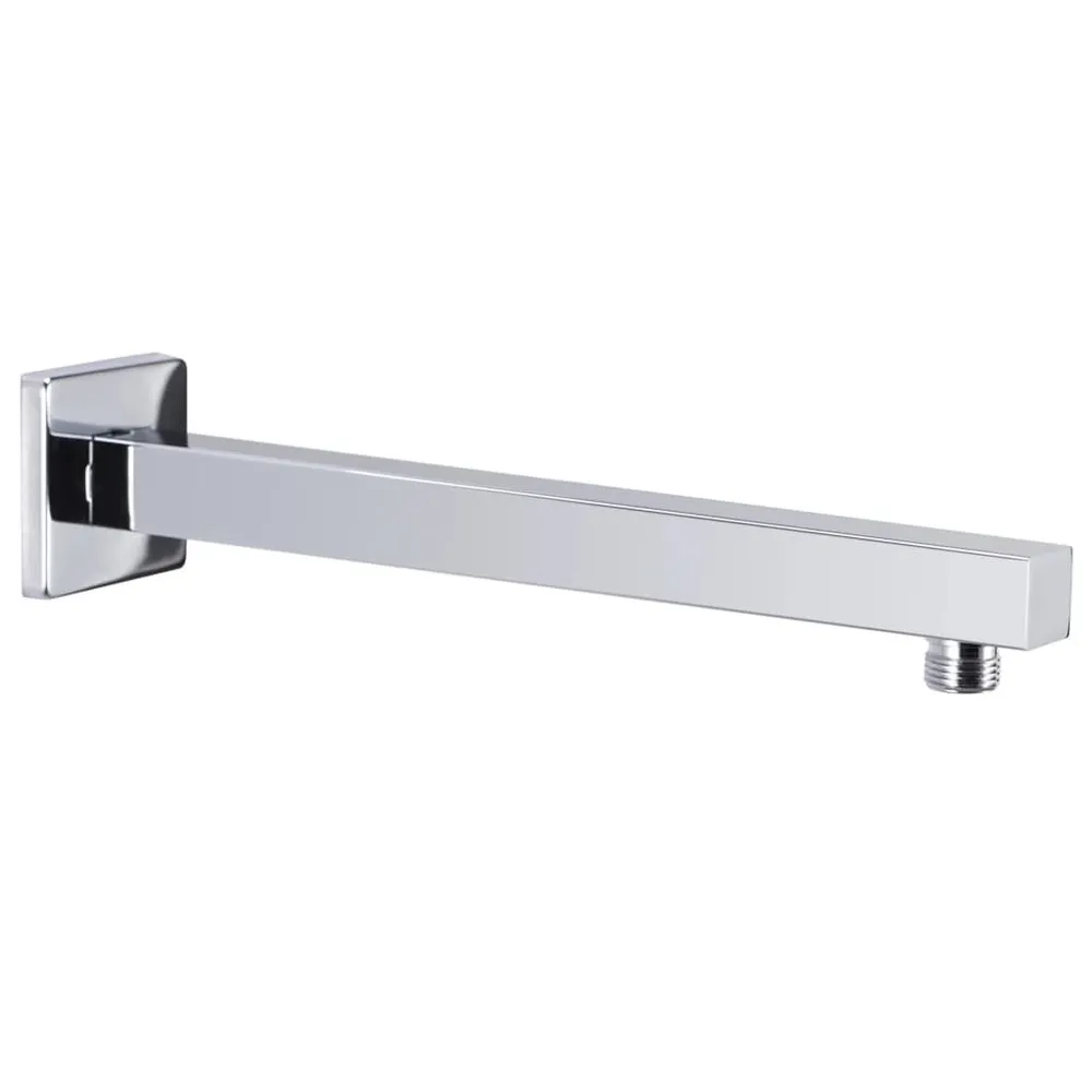 Bras de support de douche Carré Inox 201 Argenté 30 cm