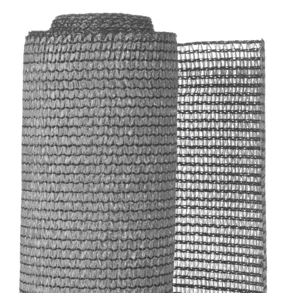 Nature Brise-vue de jardin PE 1 x 3 m Gris