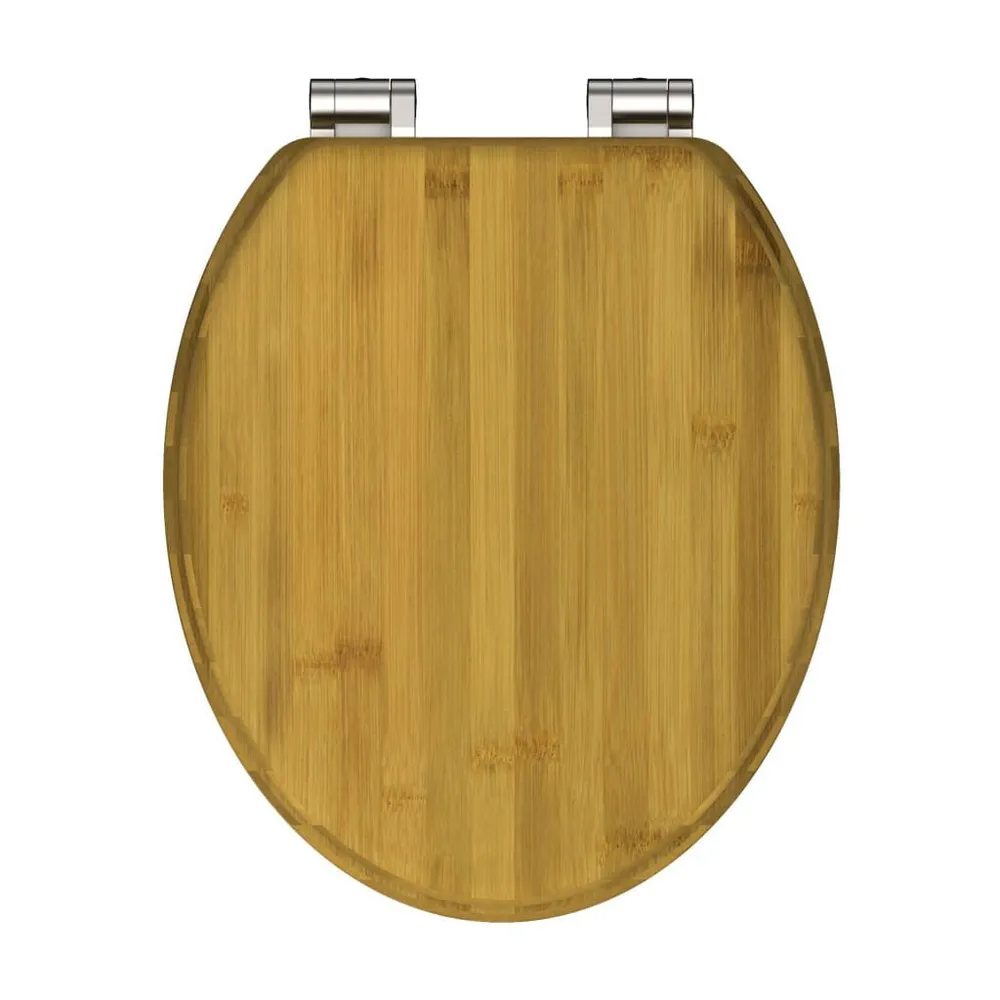 SCHÜTTE Siège de toilette DARK BAMBOO