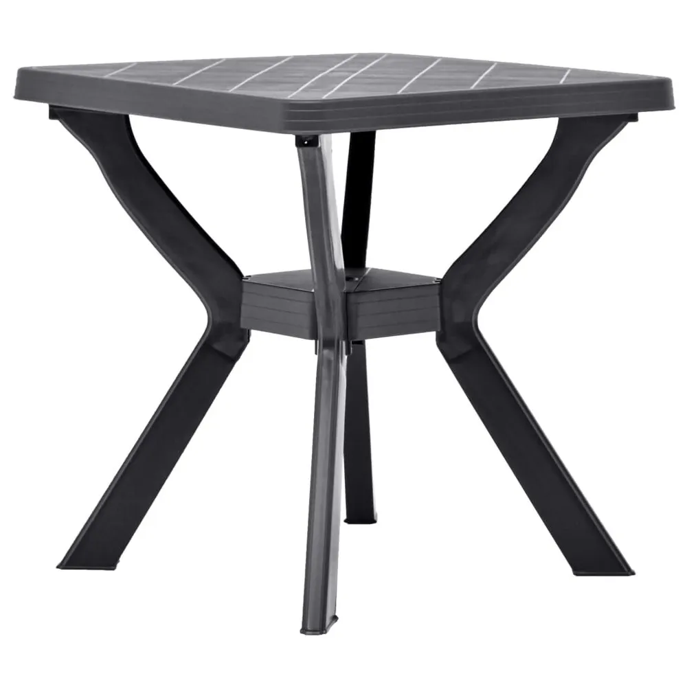 Table de bistro Anthracite 70x70x72 cm Plastique