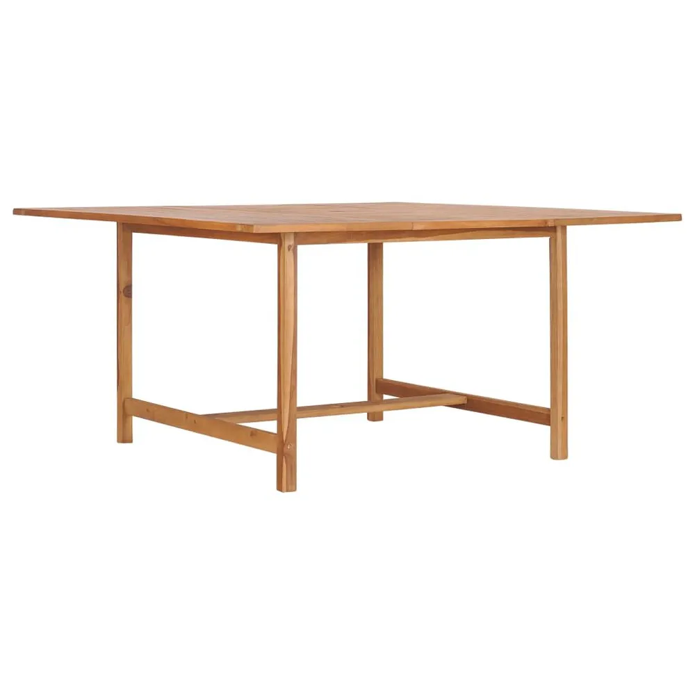 Table de jardin 150x150x76 cm Bois de teck solide