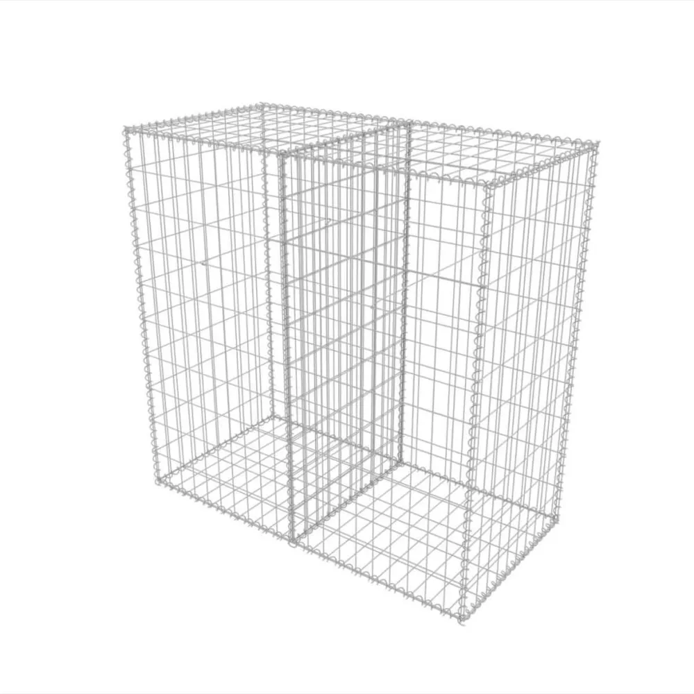 Panier de gabion Acier galvanisé 100x50x100 cm