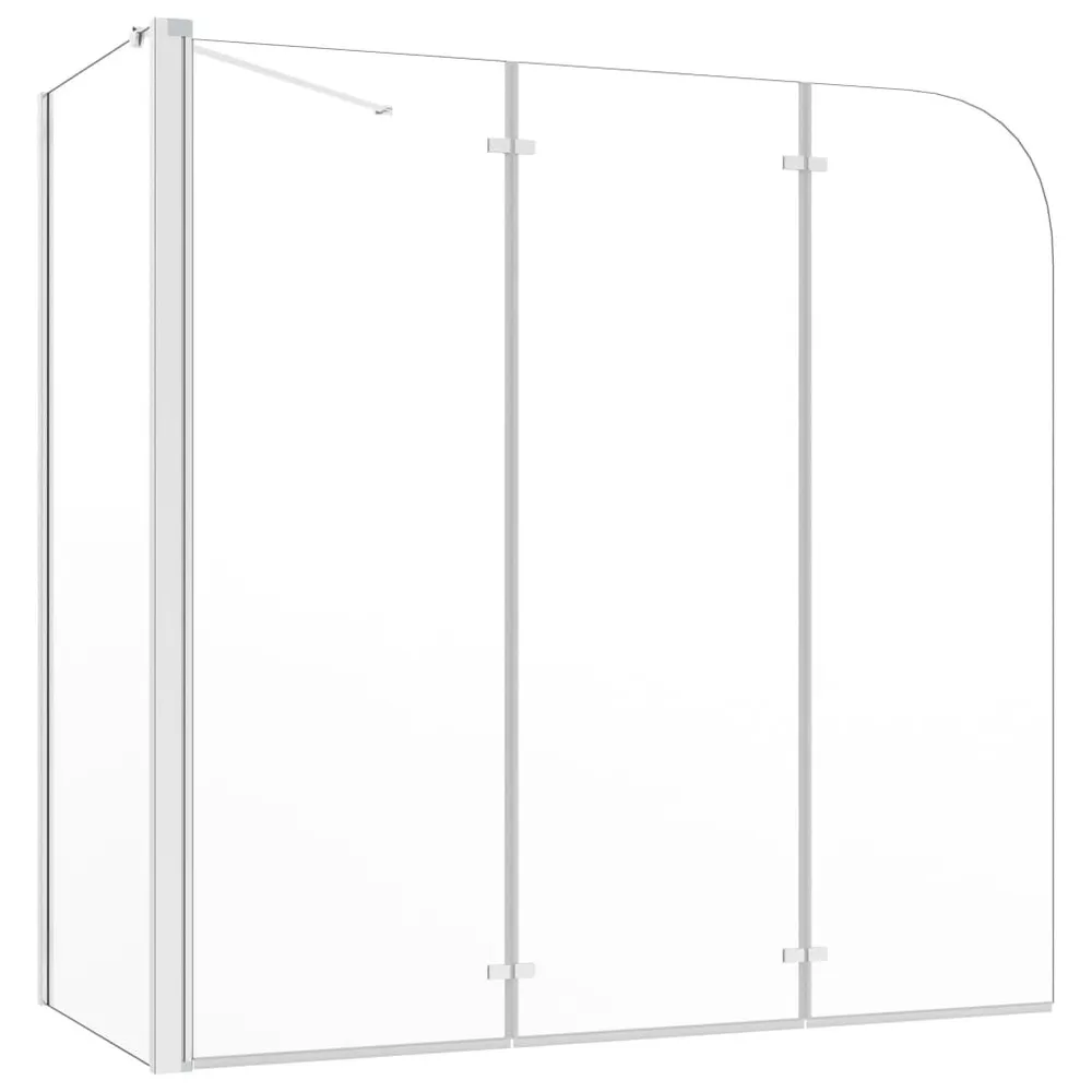 Enclos de bain 120x69x130 cm Verre trempé Transparent