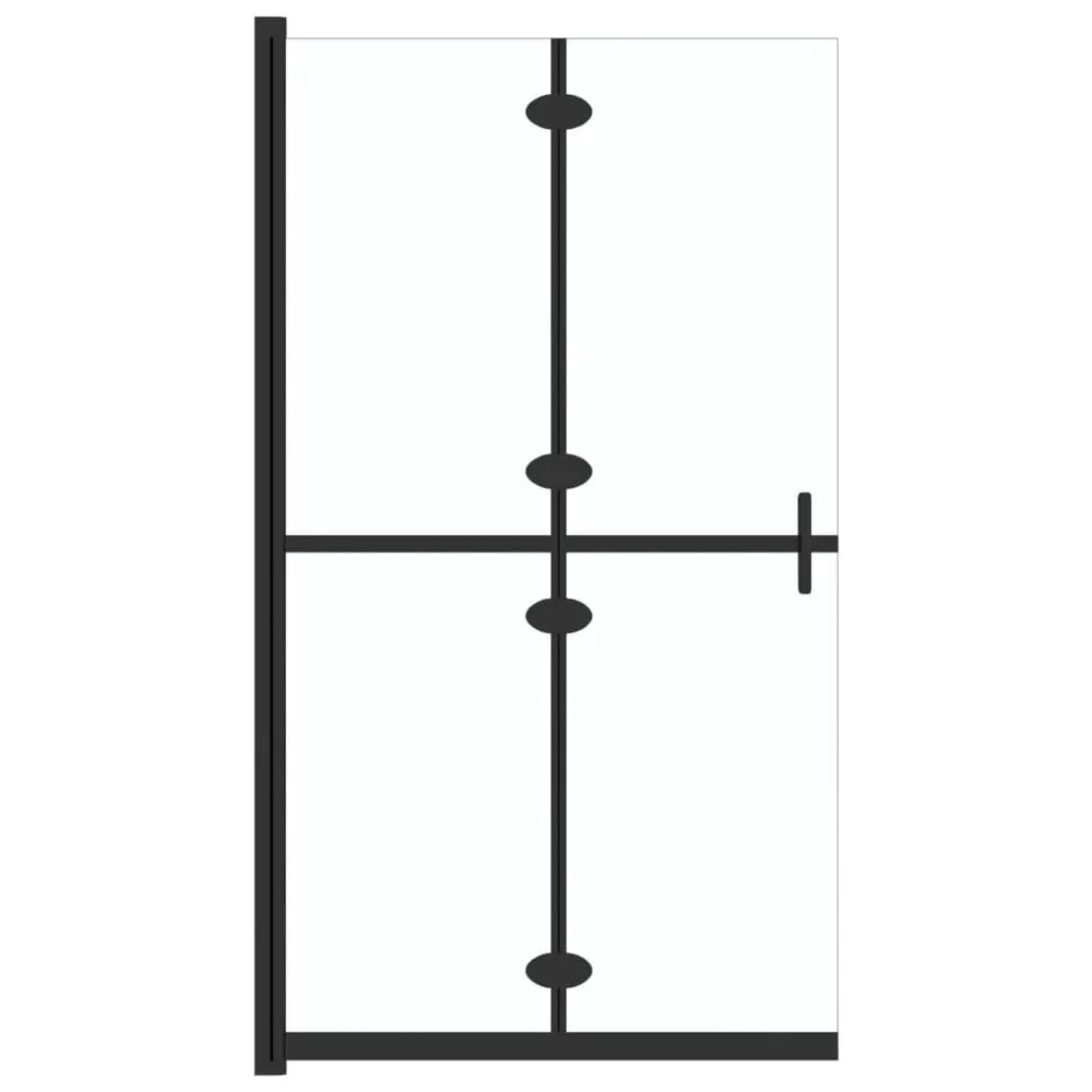 Paroi de douche pliable Verre ESG transparent 70x190 cm