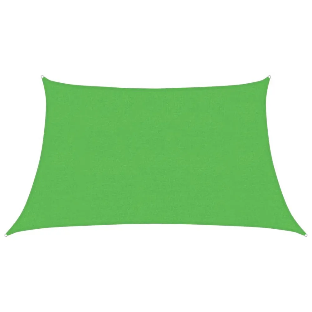 Voile d'ombrage 160 g/m² Vert évident 3/4x2 m PEHD