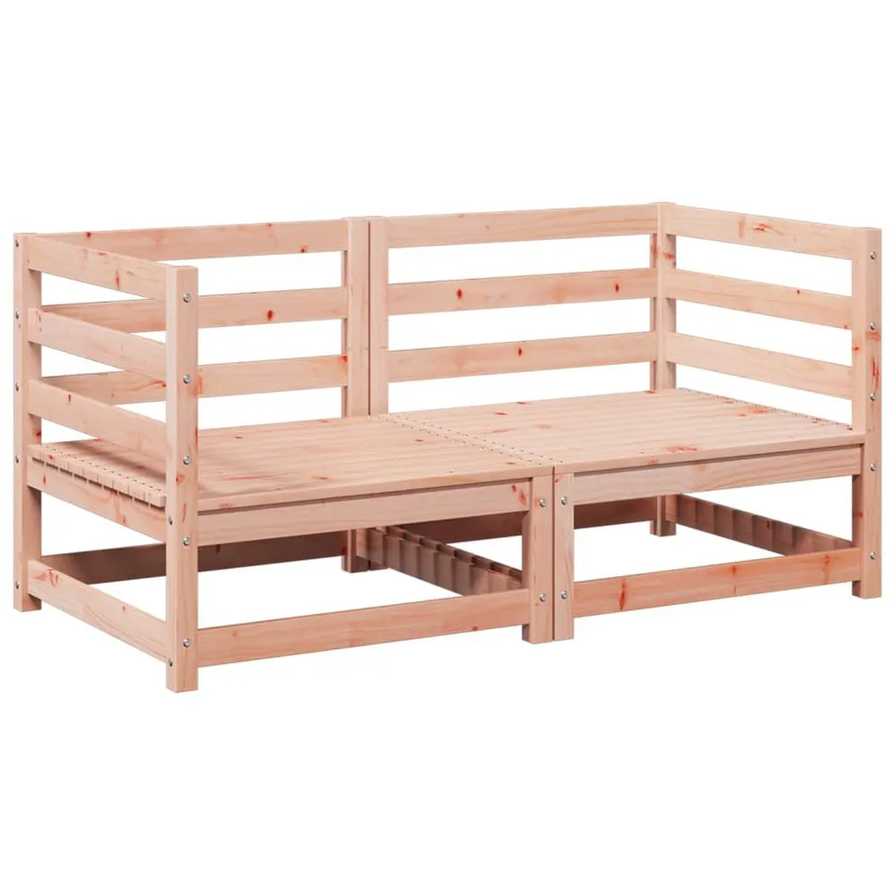 Salon de jardin 2 pcs bois massif sapin de douglas