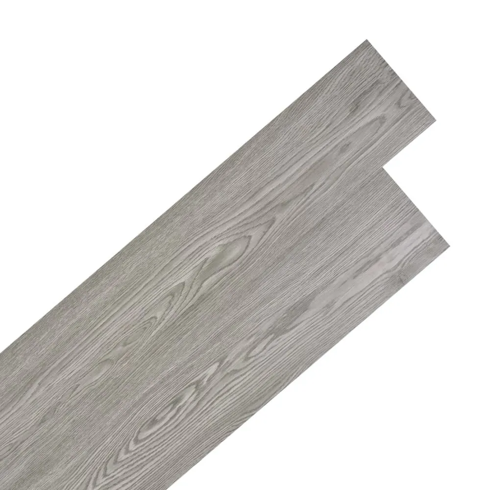 Dalles de plancher PVC autoadhésif 5,21 m² 2 mm gris foncé