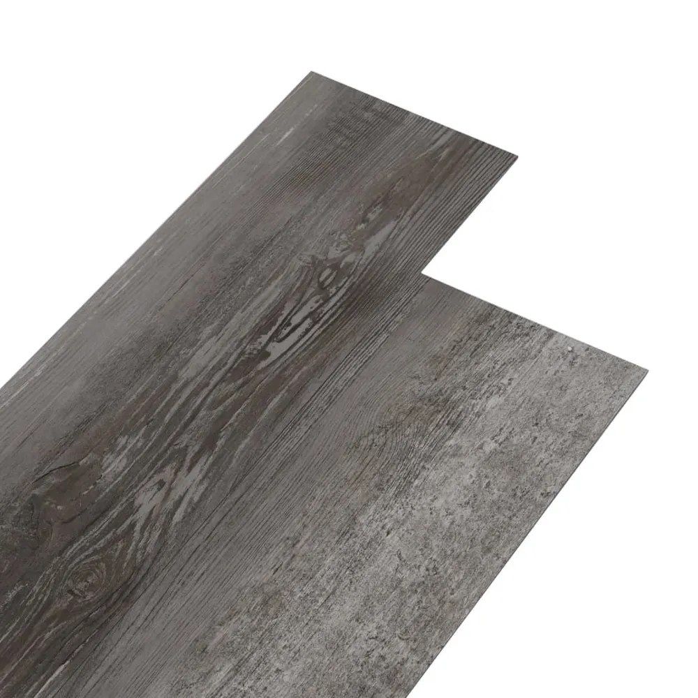 Dalles de plancher PVC autoadhésif 5,21 m² 2 mm bois rayé