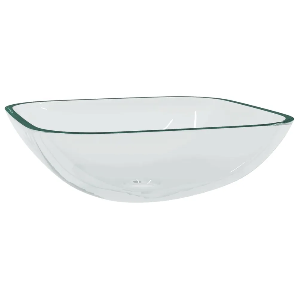 Lavabo Verre 42x42x14 cm Transparent