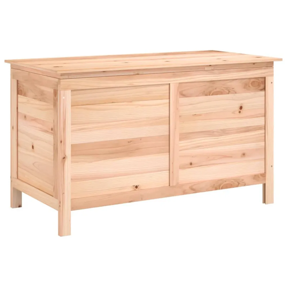 Boîte à coussins d'extérieur 99x50x56,5 cm bois de sapin massif