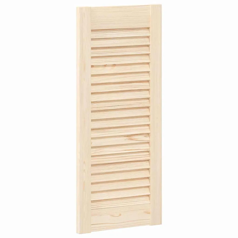 Porte d'armoire à persiennes 69x29,5 cm bois de pin massif