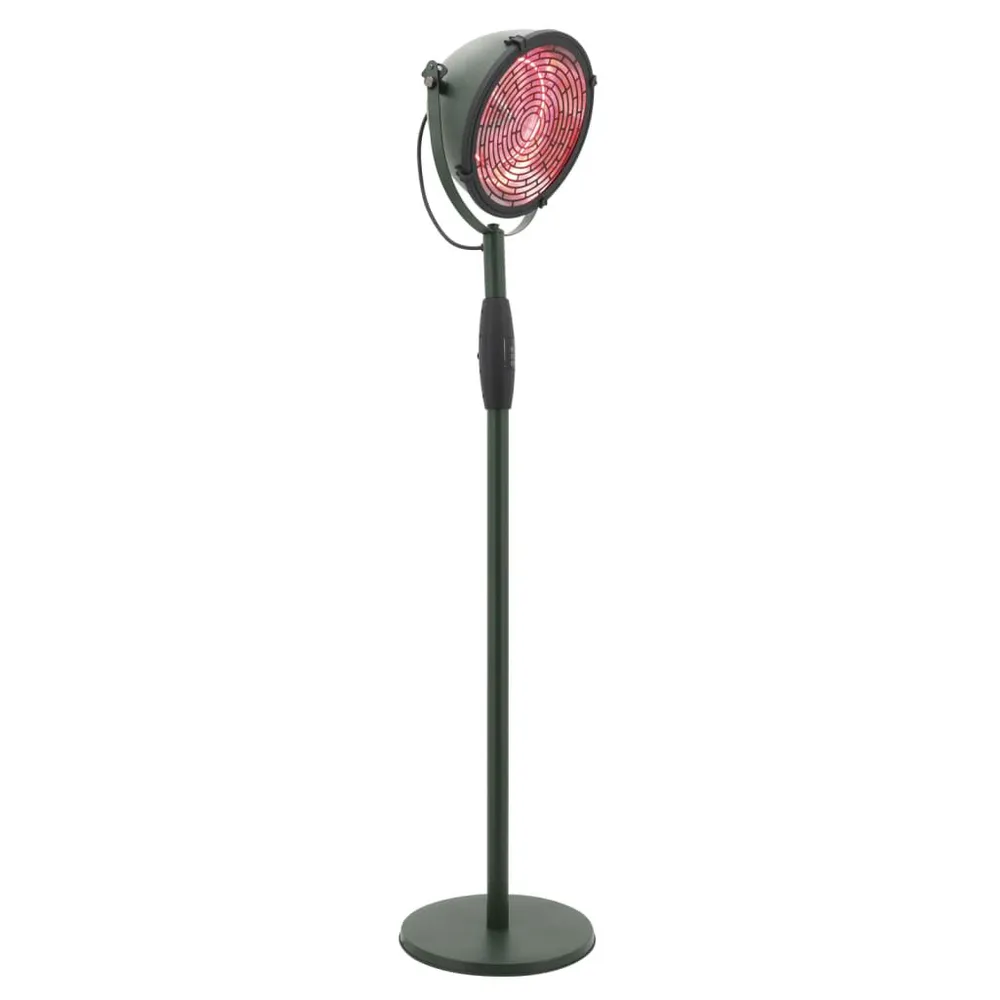 Sunred Chauffage sur pied Indus Ultra Jade Smart 2100 W doré rose vert