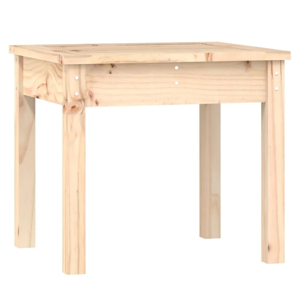 Banc de jardin 50x44x45 cm bois massif de pin