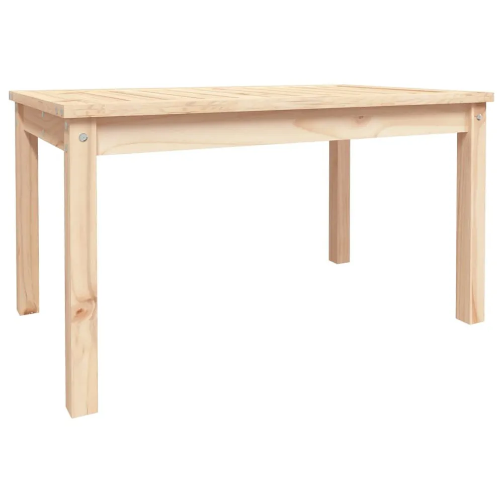 Table de jardin 82,5x50,5x45 cm bois massif de pin