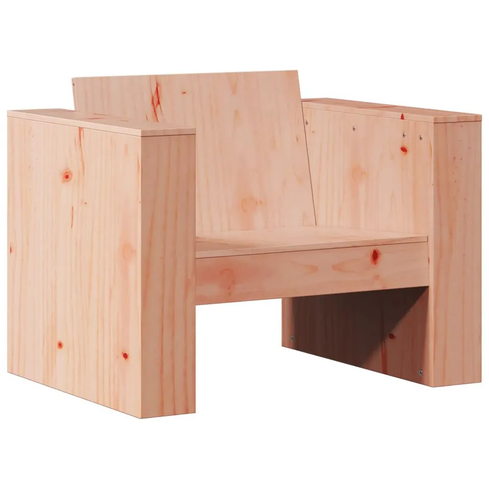 Canapé de jardin 79x60x62 cm bois massif douglas