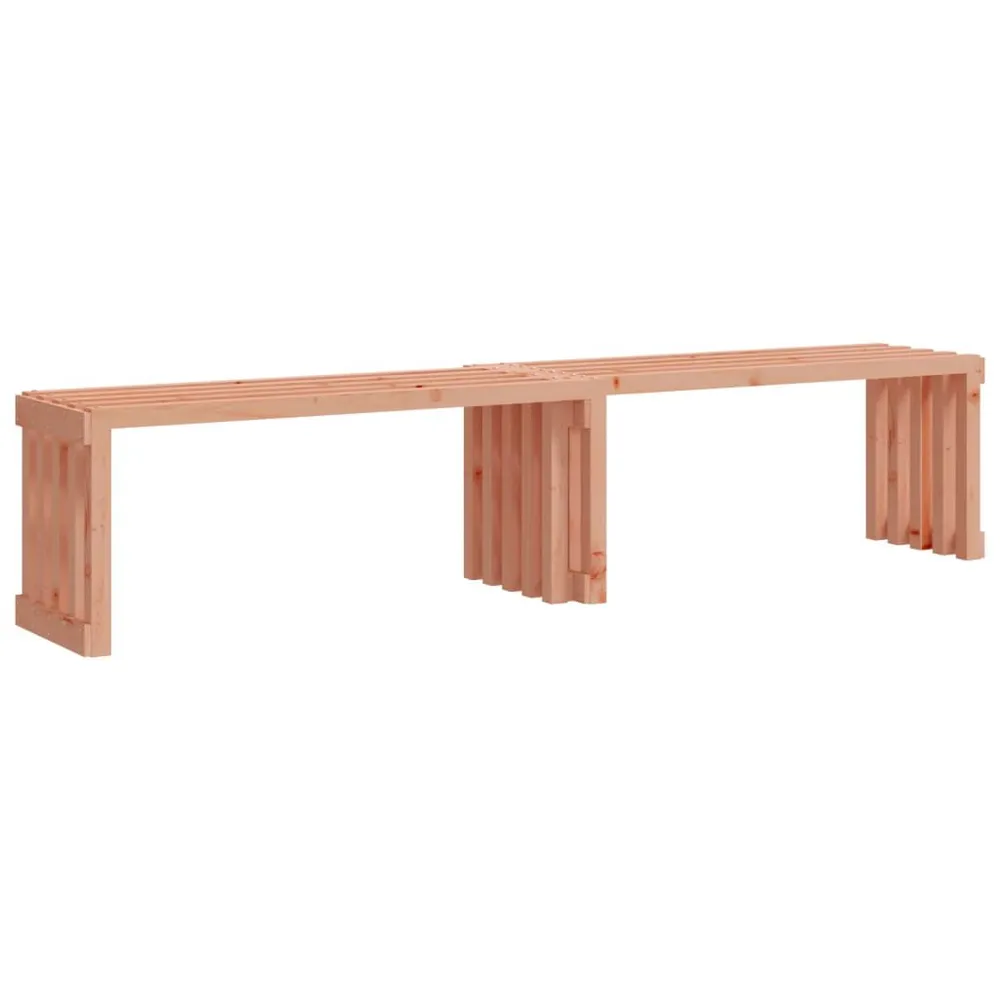 Banc de jardin extensible 212,5x40,5x45 cm bois massif douglas