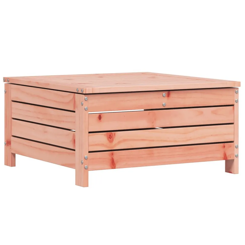 Repose-pied de jardin 62x63,5x32 cm bois massif de douglas