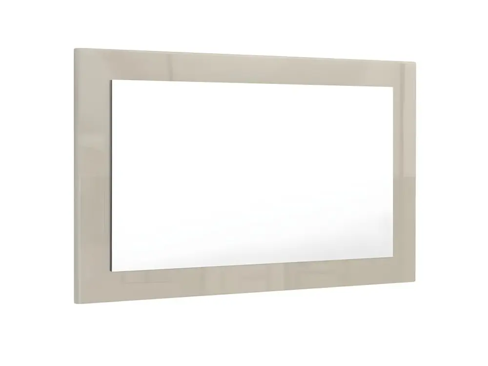 Miroir gris sable brillant (hxlxp): 45 x 89 x 2