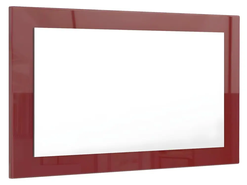 Miroir bordeaux brillant (hxlxp): 45 x 89 x 2