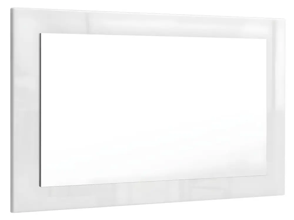 Miroir blanc brillant (HxLxP): 45 x 89 x 2