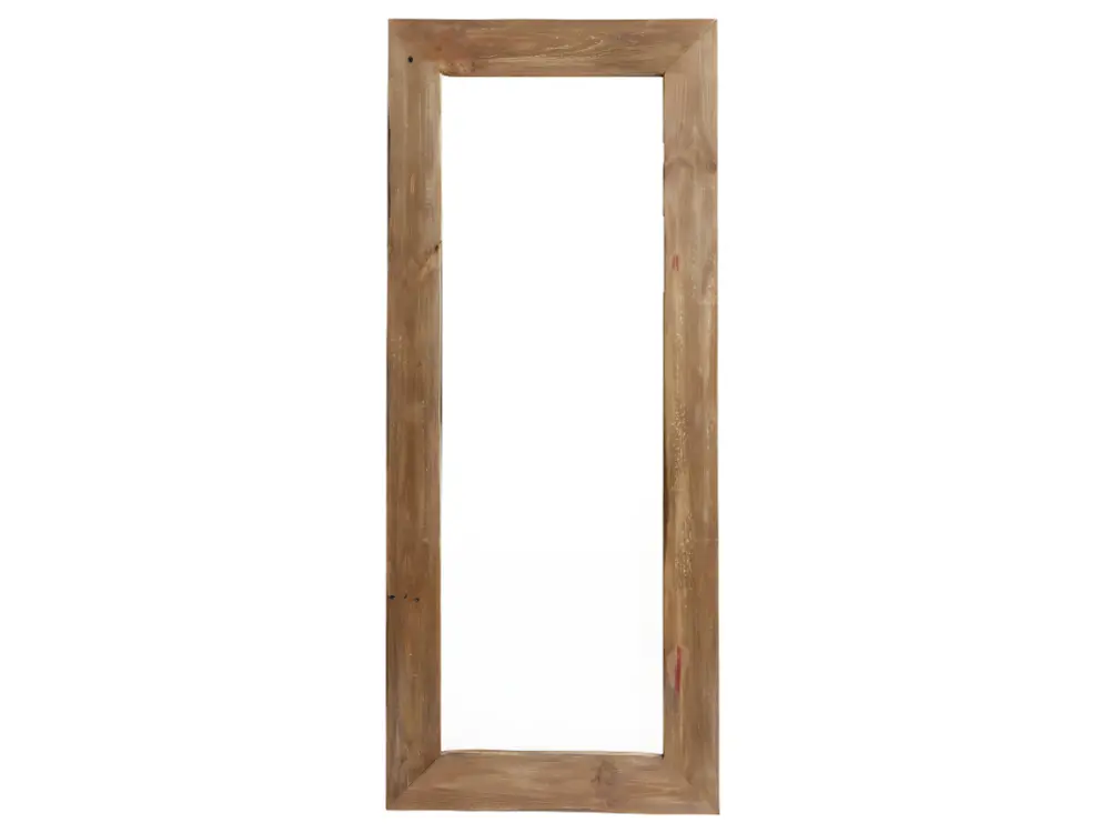 Miroir mural intégral en bois récupéré 195 cm ALTANT