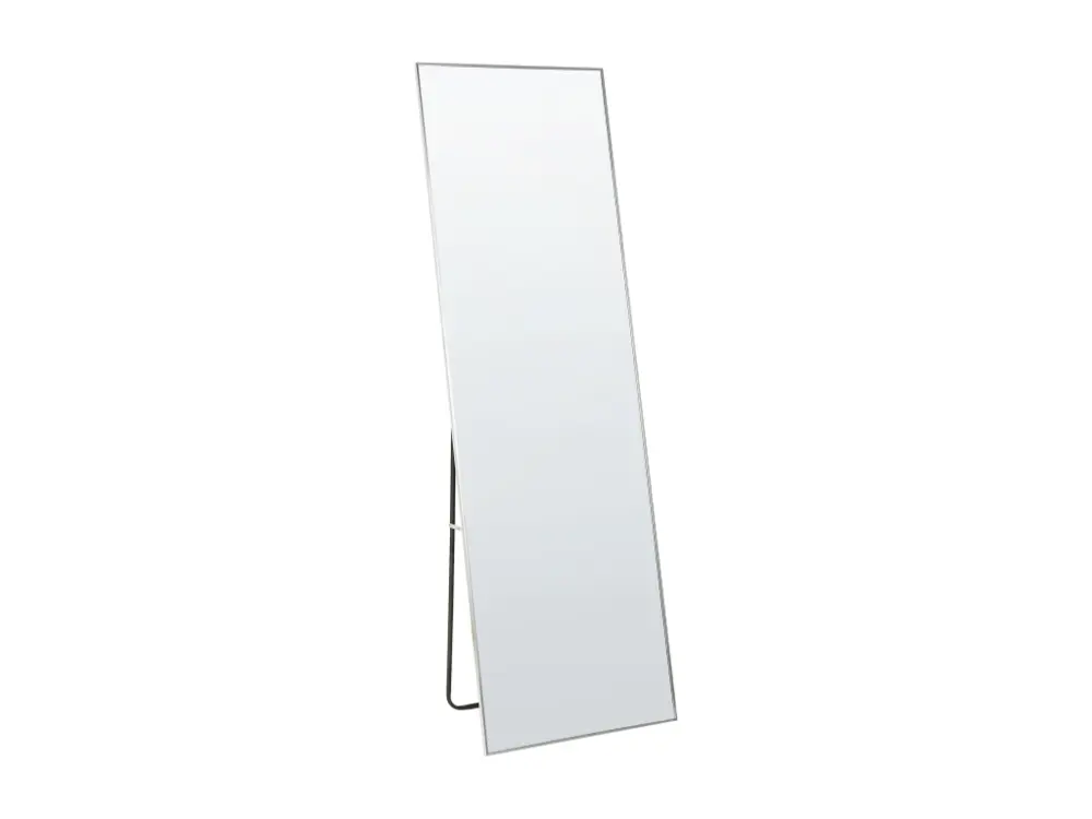 Miroir sur pied argenté 57 x 170 cm BEAUVAIS