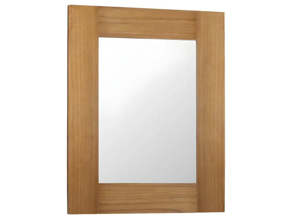 MADHU -Miroir en bois marron 80 x 100