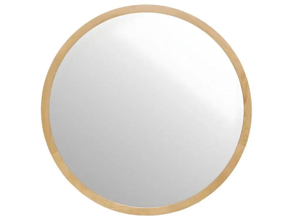 Grand Miroir mural en Bois D 110 cm