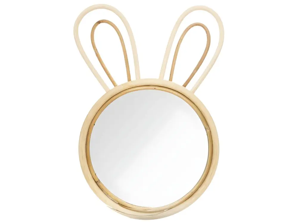 Miroir mural Lapin H 38 cm