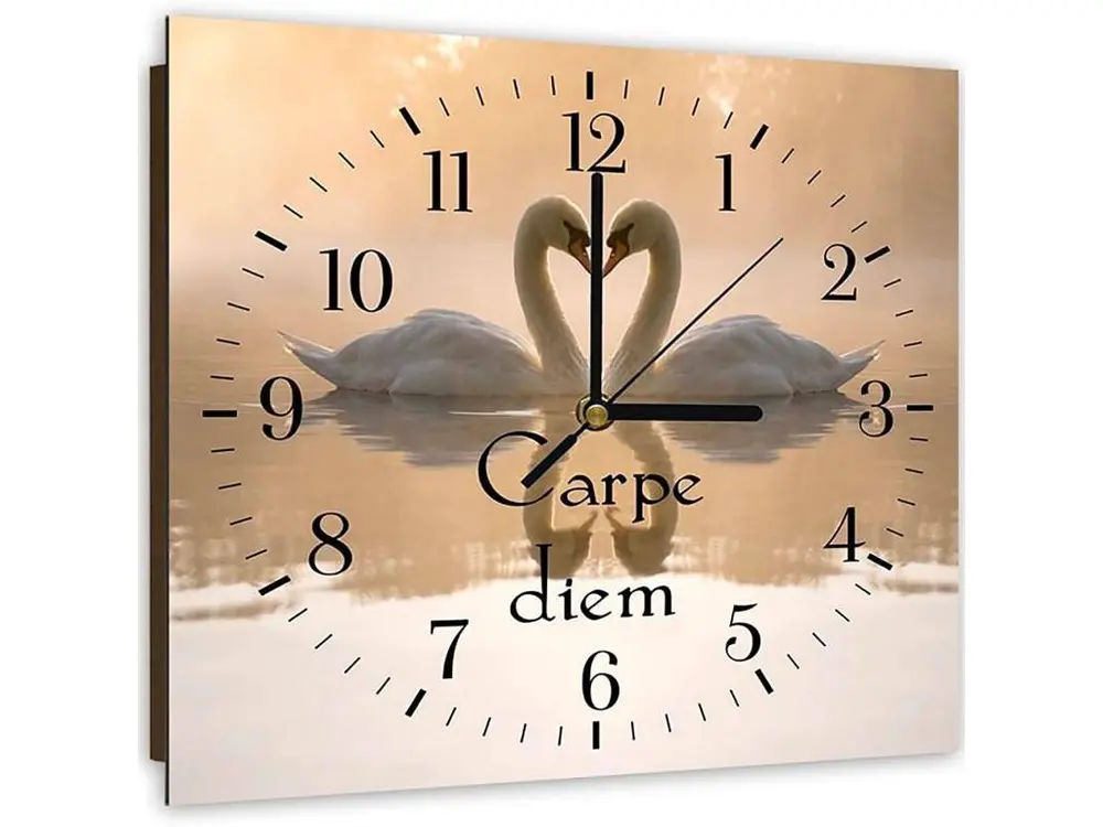 Horloges Murales carpe diem 2 - 50 x 50 cm