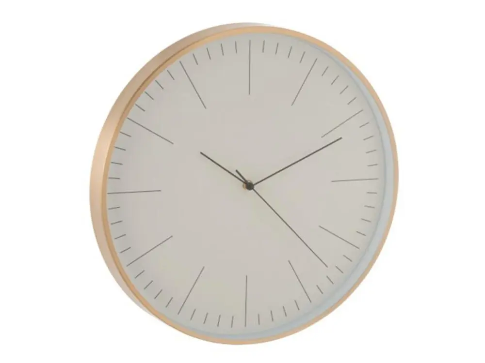 Horloge Murale Design Ronde "Gerbert" 41cm Or