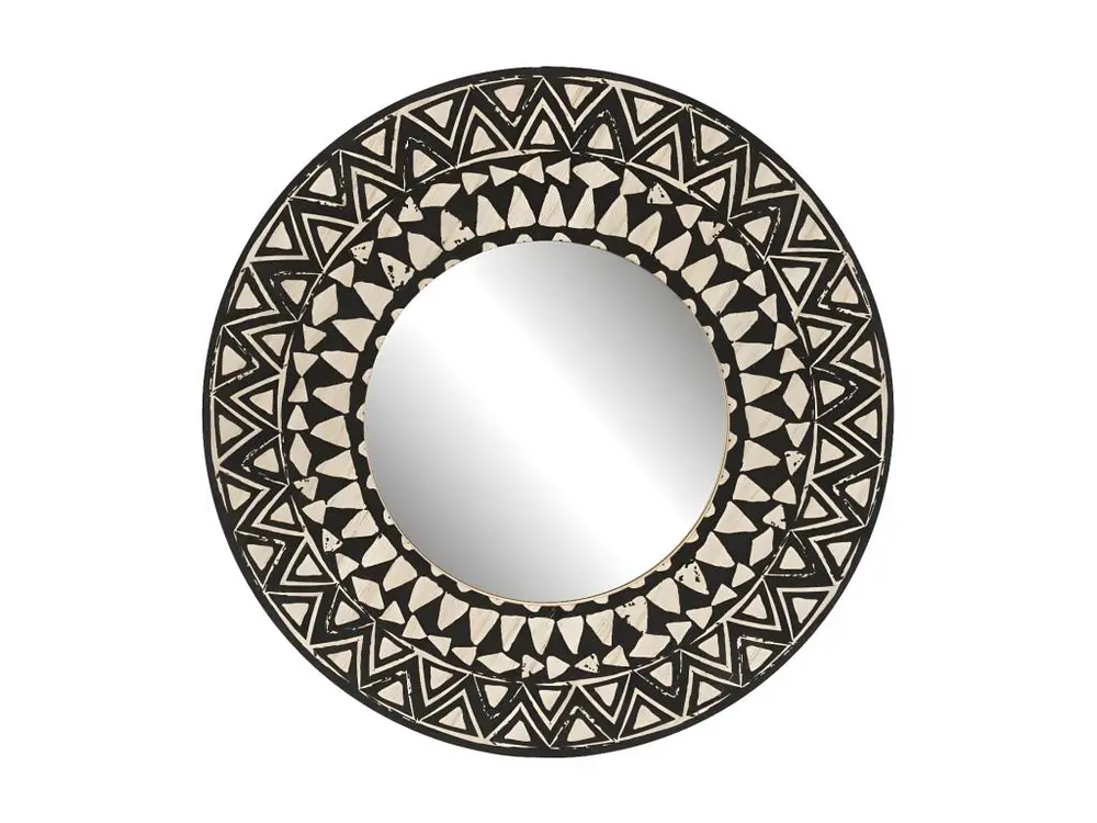 Miroir rond Ethnique 40 cm