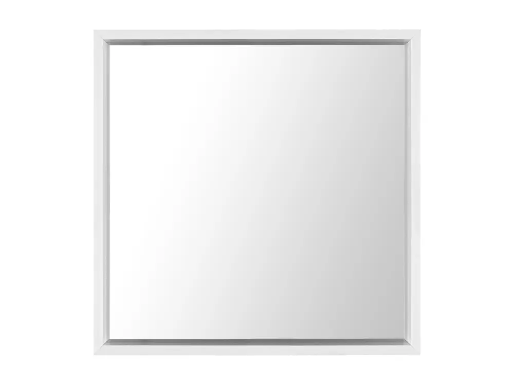 Miroir mural blanc 50 x 50 cm BRIGNOLES