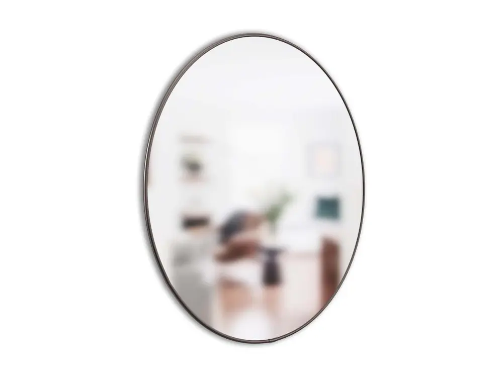 Miroir rond en métal 86 cm Hubba