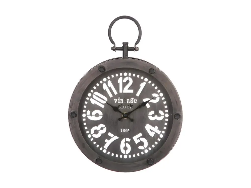 Horloge en métal à gousset Broc Edition - Atmosphera