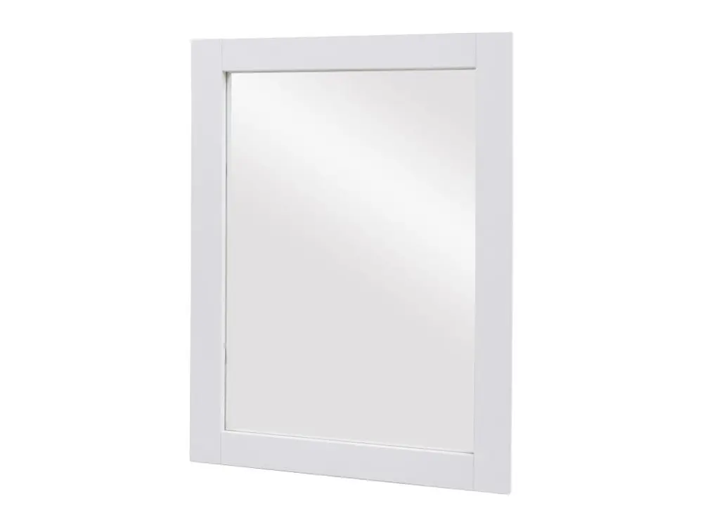 Miroir mural MCW-L86, blanc