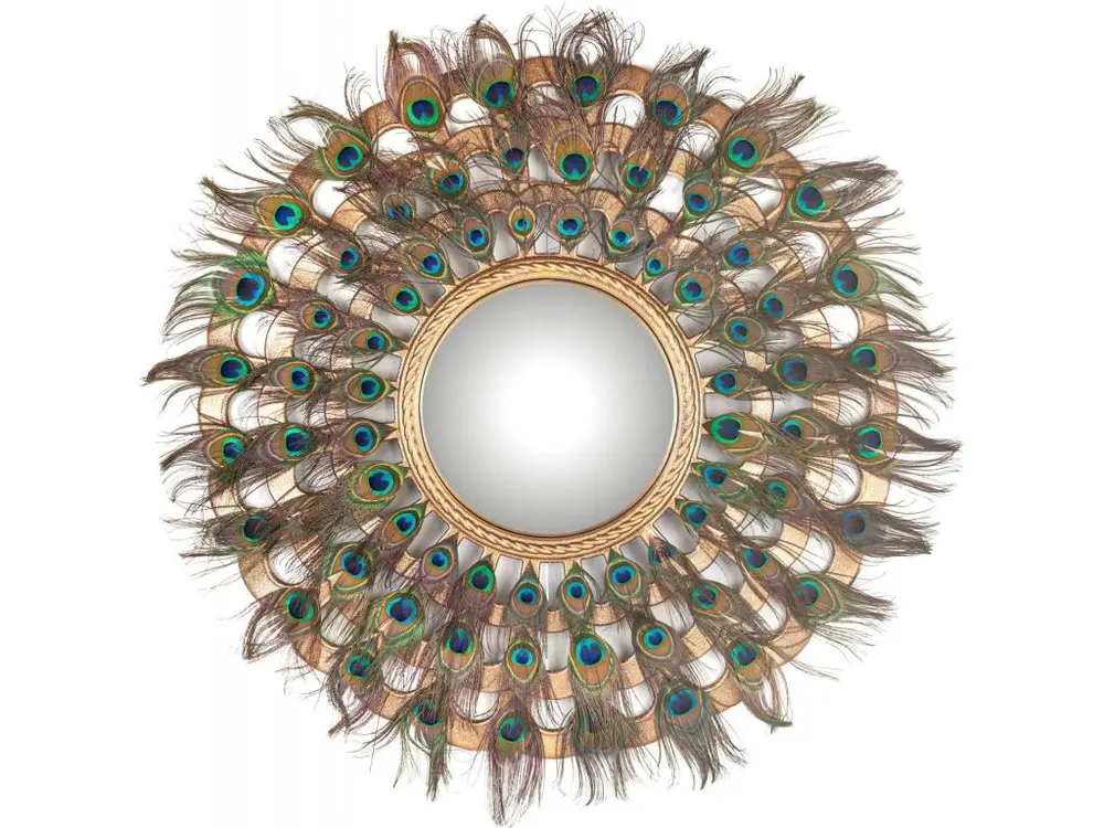 Miroir Macynn avec plumes