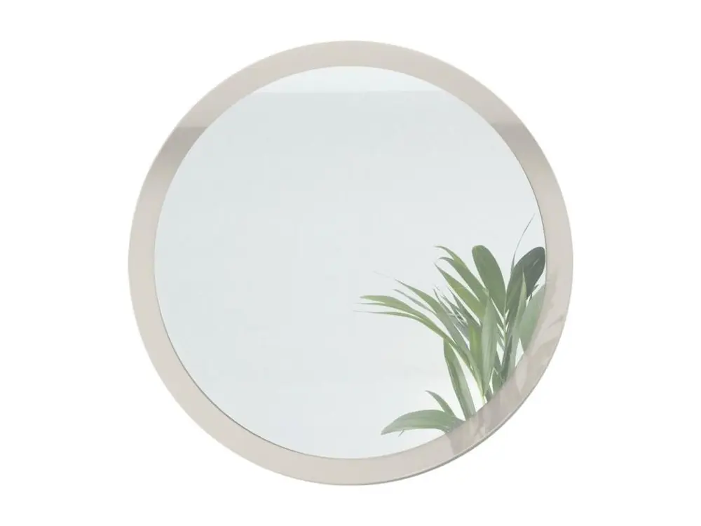 Miroir 80 Cm Sable Laqué