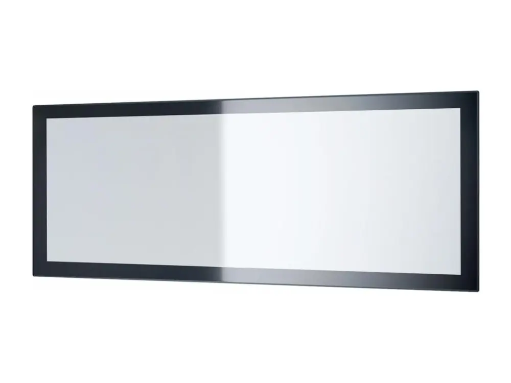 Miroir Laqué Noir 139 Cm