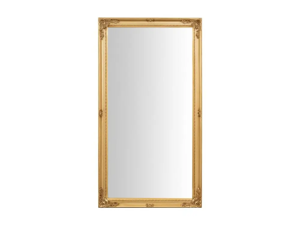 Miroir mural salle de bain, salon, chambre - Bois - 61x32 cm